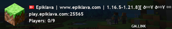 Epiklava | www.epiklava.com | 1.16.5-1.21.8][ 🔥 🔥 ᴇɴ ɪʏɪ ᴛüʀᴋ sᴜʀᴠɪᴠᴀʟ sᴜɴᴜᴄᴜsᴜ ʙᴜʀᴀᴅᴀ!