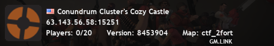 Conundrum Cluster's Cozy Castle