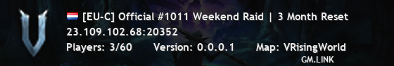 [EU-C] Official #1011 Weekend Raid | 3 Month Reset