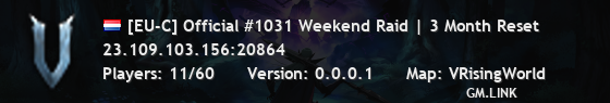 [EU-C] Official #1031 Weekend Raid | 3 Month Reset