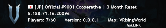 [JP] Official #9001 Cooperative | 3 Month Reset