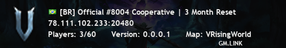 [BR] Official #8004 Cooperative | 3 Month Reset