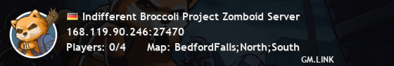 Indifferent Broccoli Project Zomboid Server