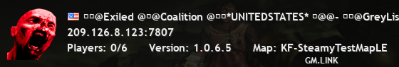 ��@Exiled @�@Coalition @��*UNITEDSTATES* �@@- ��@GreyListe