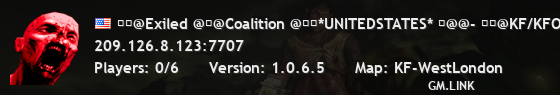 ��@Exiled @�@Coalition @��*UNITEDSTATES* �@@- ��@KF/KFO