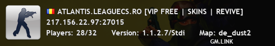 ATLANTIS.LEAGUECS.RO [VIP FREE | SKINS | REVIVE]