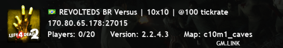 REVOLTEDS BR Versus | 10x10 | @100 tickrate