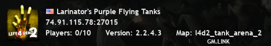 Larinator's Purple Flying Tanks