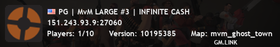 PG | MvM LARGE #3 | INFINITE CASH