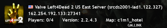 Valve Left4Dead 2 US East Server (srcds2001-iad1.122.327)