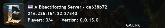 A BisectHosting Server - de638b72