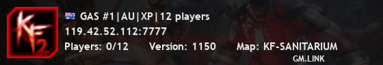 GAS #1|AU|XP|12 players