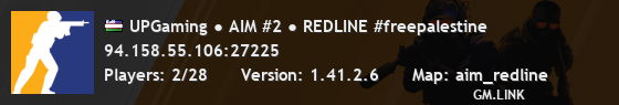UPGaming ● AIM #2 ● REDLINE #freepalestine