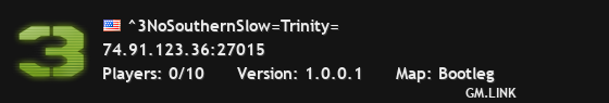 ^3NoSouthernSlow=Trinity=