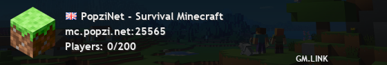 PopziNet - Survival Minecraft