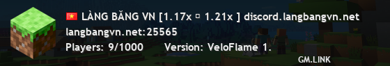 LÀNG BĂNG VN [1.17x ⇨ 1.21x ] discord.langbangvn.net
