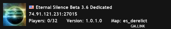 Eternal Silence Beta 3.6 Dedicated