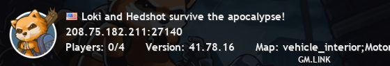 Loki and Hedshot survive the apocalypse!