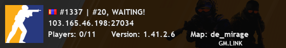 #1337 | #20, WAITING!