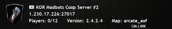 KOR Madbots Coop Server #2