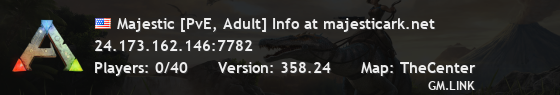 Majestic [PvE, Adult] Info at majesticark.net