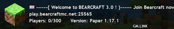 -------{ Bearcraft is back baby! }------- Join Bearcraft now! We are back in business!