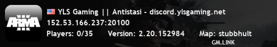 YLS Gaming || Antistasi - discord.ylsgaming.net