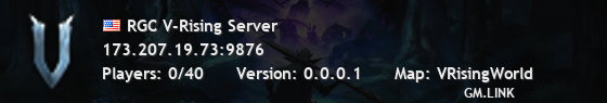 RGC V-Rising Server