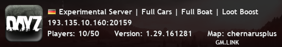 Experimental Server | Full Cars | Full Boat | Loot Boost