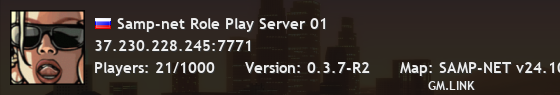 Samp-net Role Play Server 01
