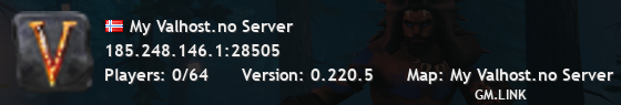 My Valhost.no Server