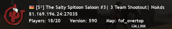 [S³] The Salty Spitoon Saloon #3| 3 Team Shootout| NoAds