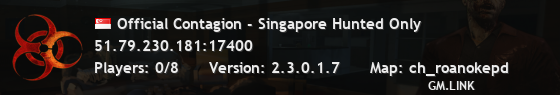 Official Contagion - Singapore Hunted Only