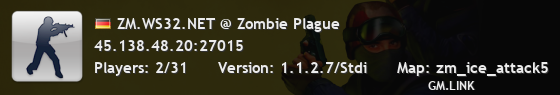 ZM.WS32.NET @ Zombie Plague