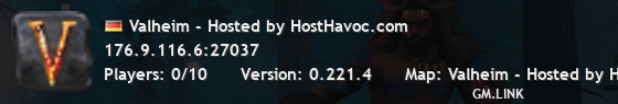 Valheim - Hosted by HostHavoc.com