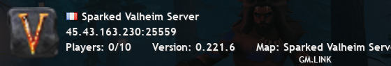 Sparked Valheim Server