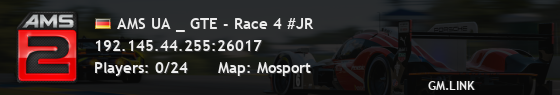 AMS UA _ GTE - Race 4 #JR