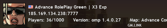 Advance RolePlay Green | X3 Exp