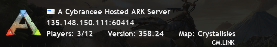 A Cybrancee Hosted ARK Server