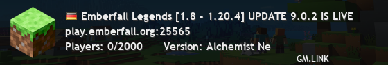 Emberfall Legends [1.8 - 1.20.4] UPDATE 9.0.2 IS LIVE