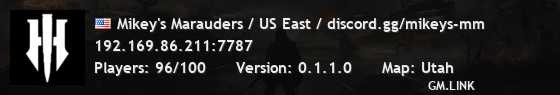 Mikey's Marauders / US East / discord.gg/mikeys-mm