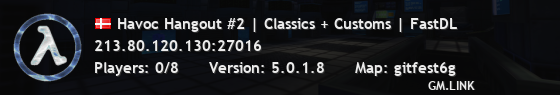 Havoc Hangout #2 | Classics + Customs | FastDL