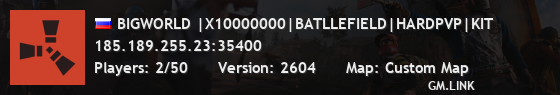 BIGWORLD |X10000000|BATLLEFIELD|HARDPVP|KIT