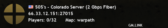 505's - Colorado Server (2 Gbps Fiber)