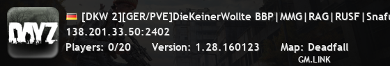 [DKW 2][GER/PVE]DieKeinerWollte BBP|MMG|RAG|RUSF|Snafu|TWP