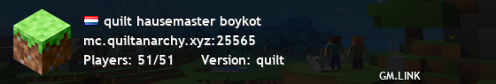 quilt Can't connect to server