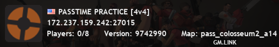PASSTIME PRACTICE [4v4]