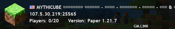MYTHICUBE ꜱᴜʀᴠɪᴠᴀʟ ǫᴜᴇꜱᴛꜱ - ᴊᴏʙꜱ - ᴍɪɴɪᴏɴꜱ - ɪᴛᴇᴍꜱ - ᴘᴠᴘ & ᴍᴏʀᴇ