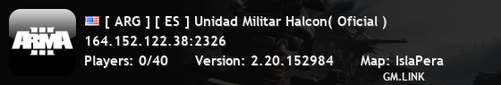 [ ARG ] [ ES ] Unidad Militar Halcon( Oficial )