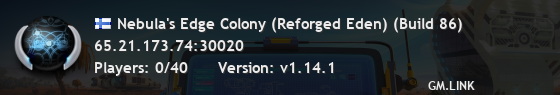 Nebula's Edge Colony (Reforged Eden) (Build 86)